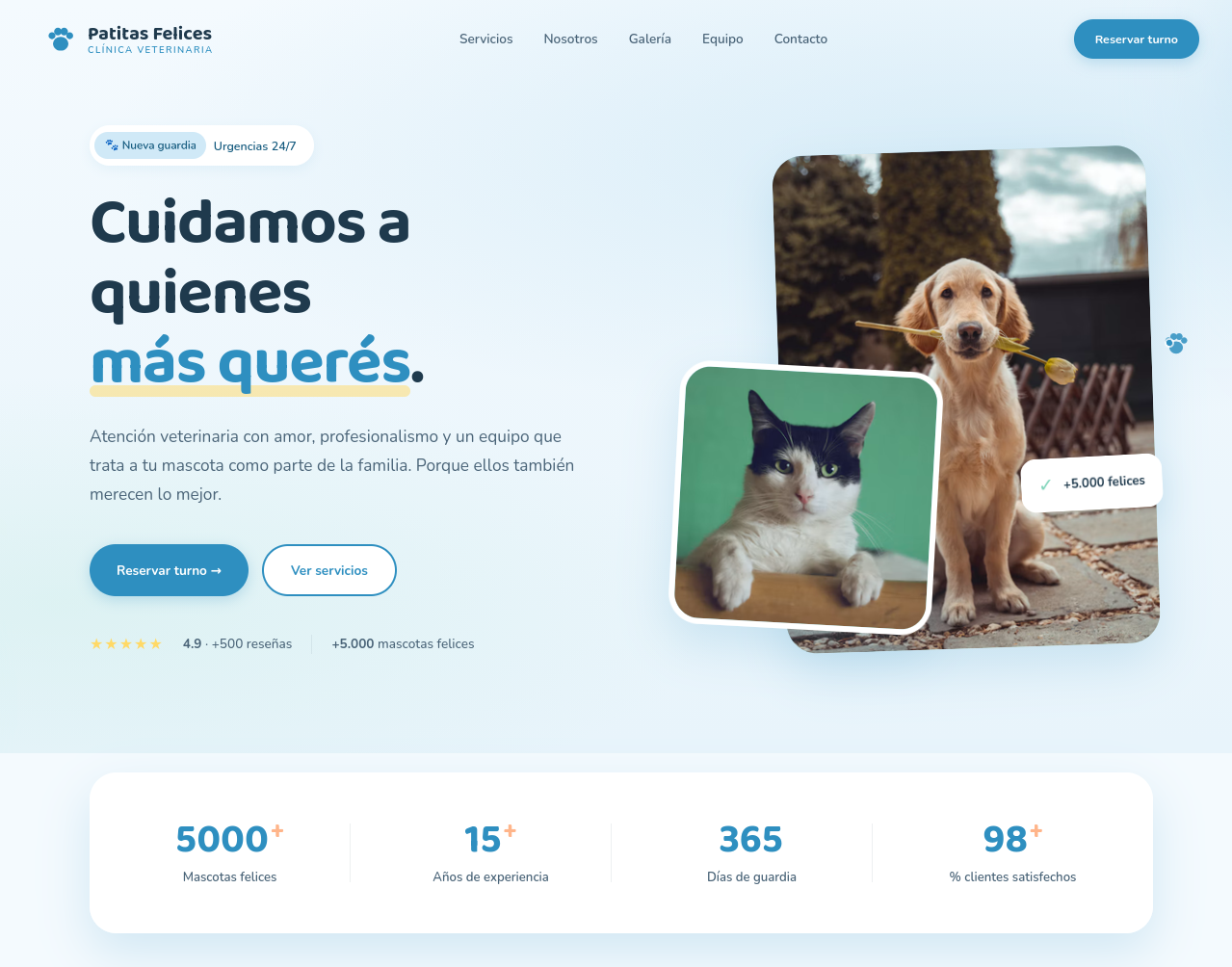 Veterinaria Patitas Felices